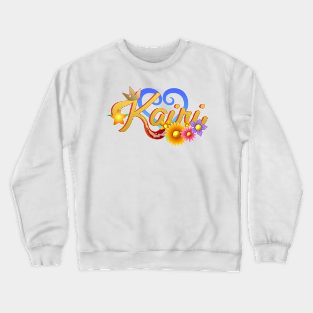 Kairi Title Crewneck Sweatshirt by DoctorBadguy